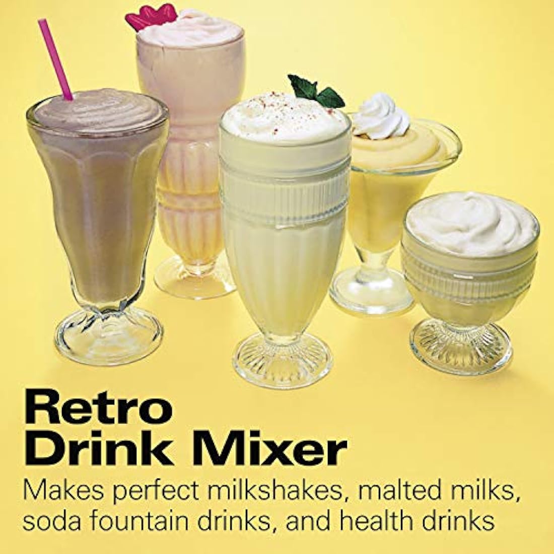 Mezclador de bebidas clásico, Cromado