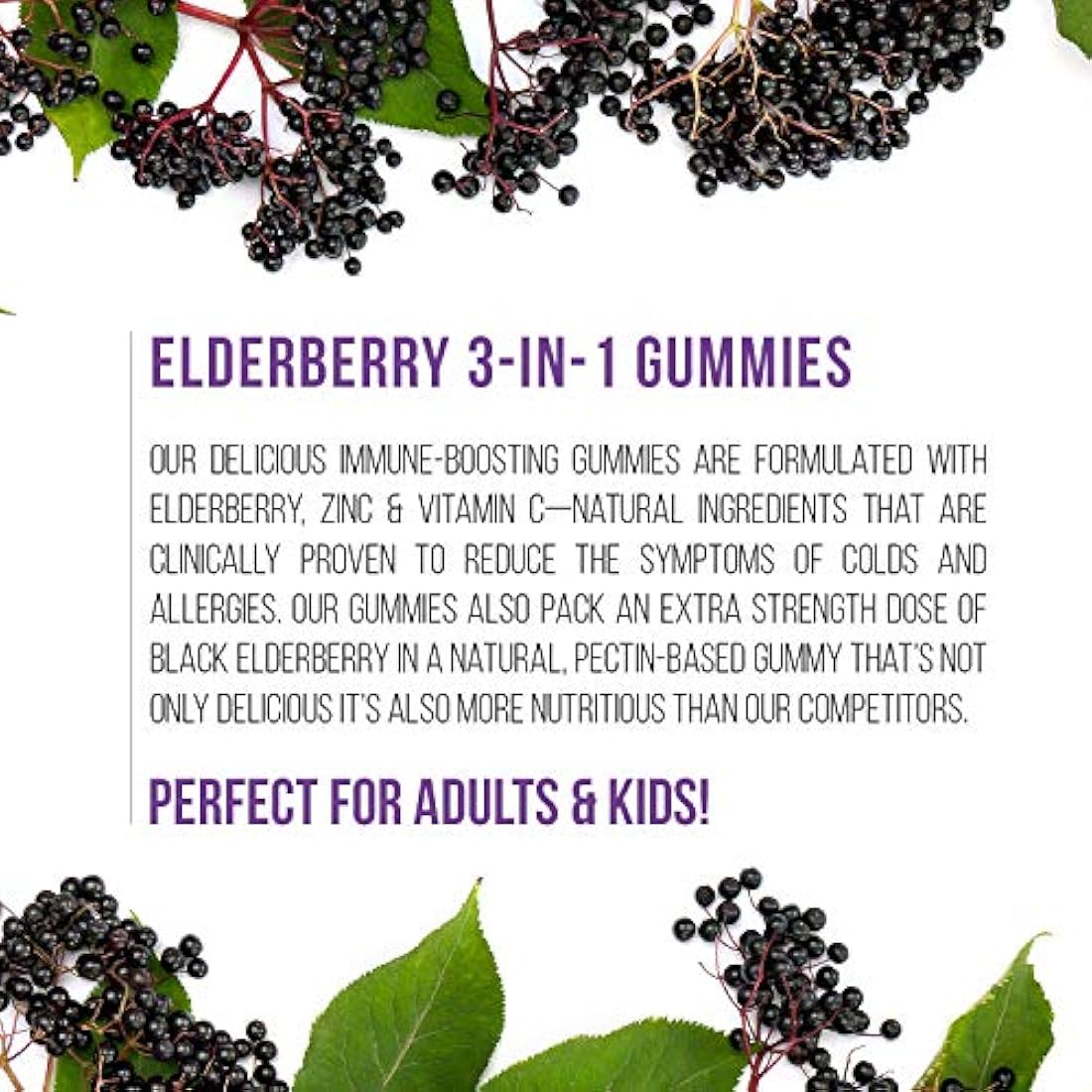 HAVASU NUTRITION - GOMAS DE ELDERBERRY