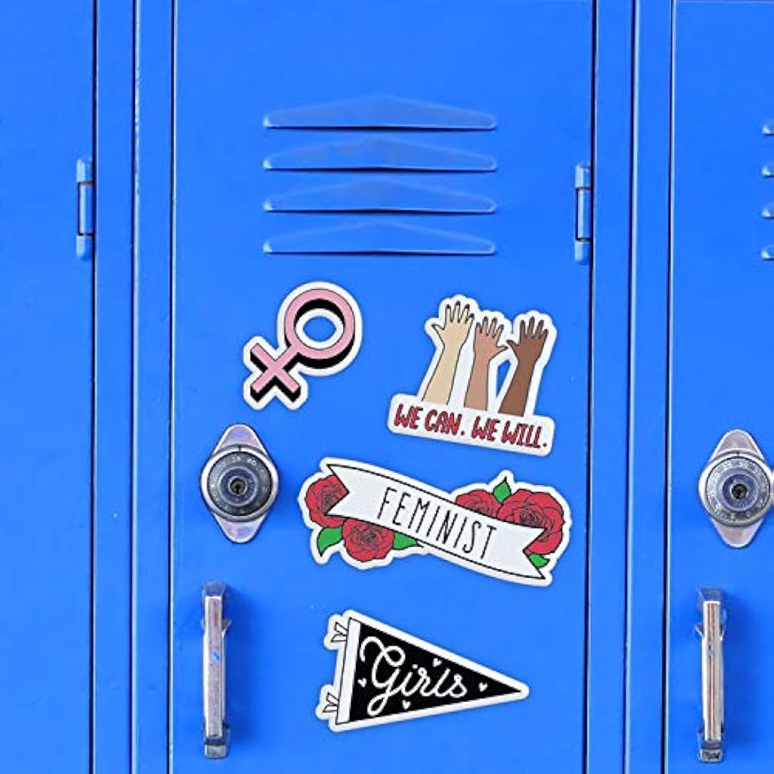 Imanes para armarios femeninos (1 hoja de 10 imanes )