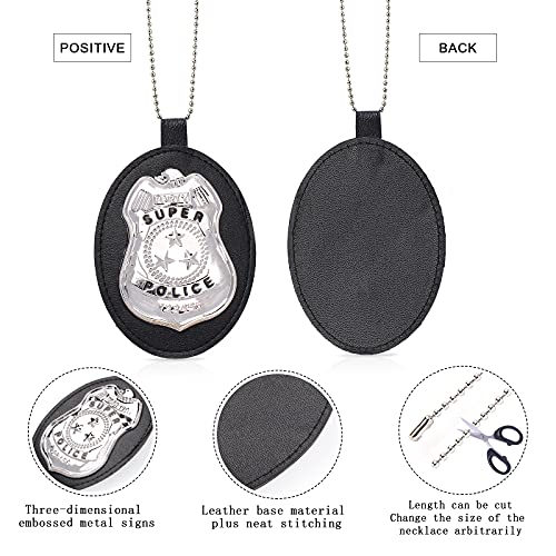 Yewong Juego de accesorios para disfraz de policía para mascotas, perro, gato, policía, insignia de aviador, gafas de sol para mascotas, kit de disfraces para Halloween Navidad Cosplay partido de rol (Set-A)