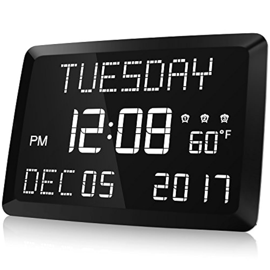 Reloj digital con pantalla LED