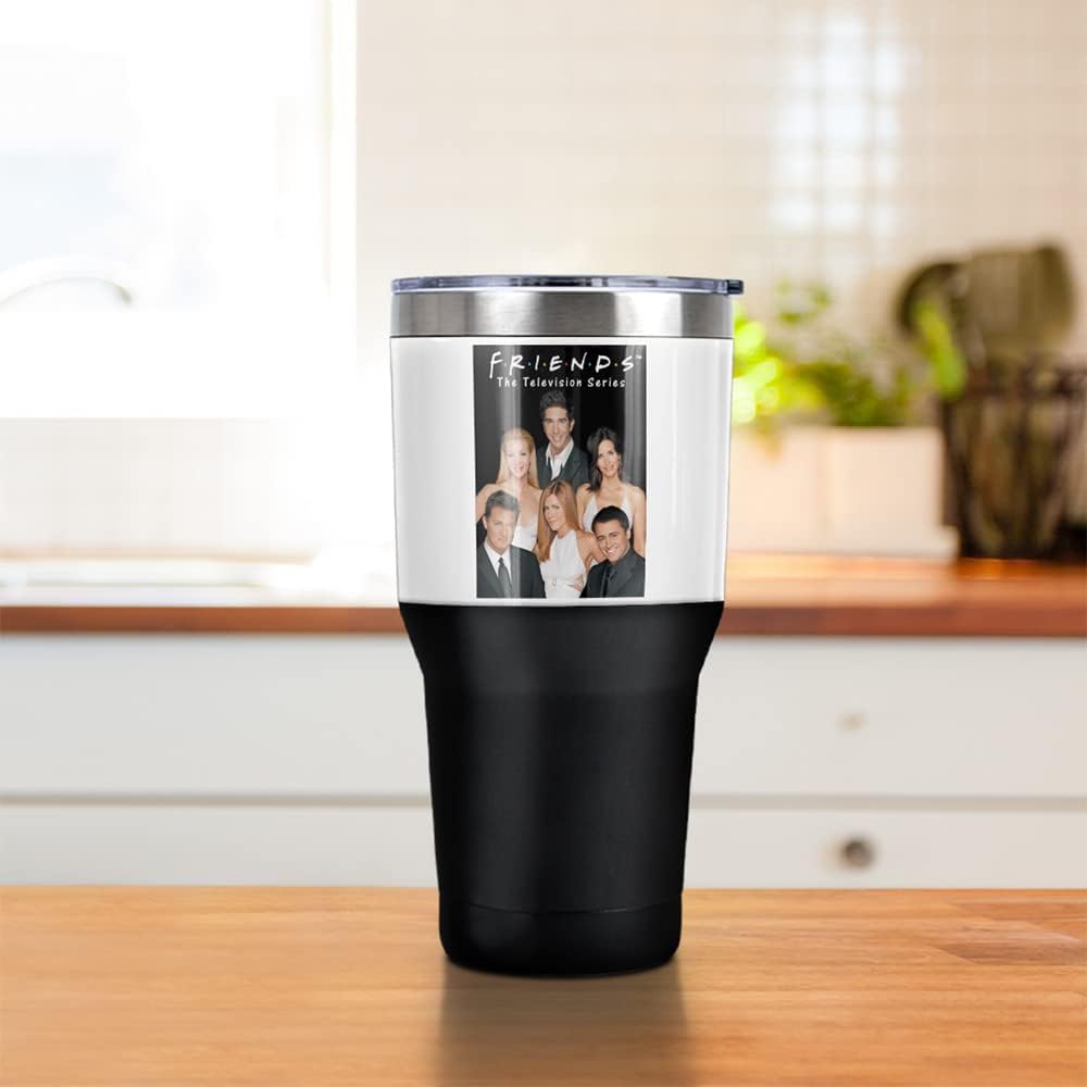 Taza de viaje LOGOVISION 30 oz, acero inoxidable, aislante