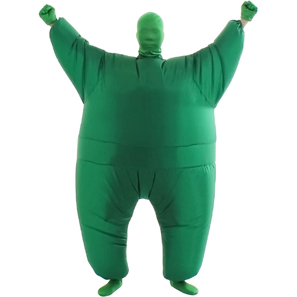 Disfraces inflable para Halloween verde talla única