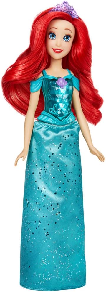 Muñeca Ariel Royal Shimmer, Disney, con accesorios y falda