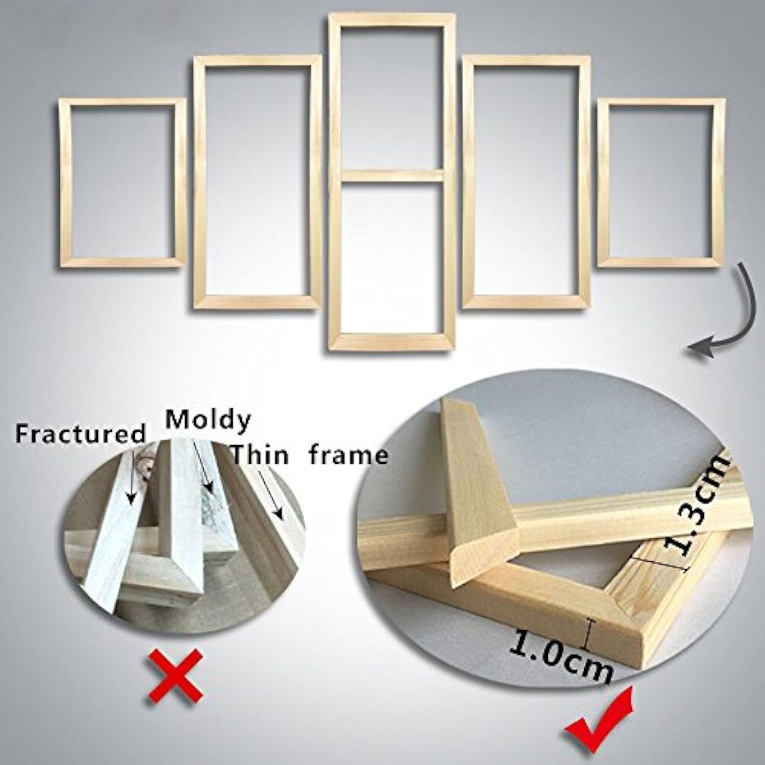 TUMOVO - Juego de 5 fotos de barco - WhOops