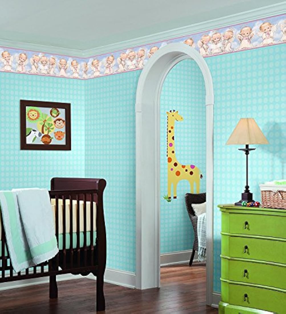 cenefa de papel pintado para pared (15 'x 6.25)