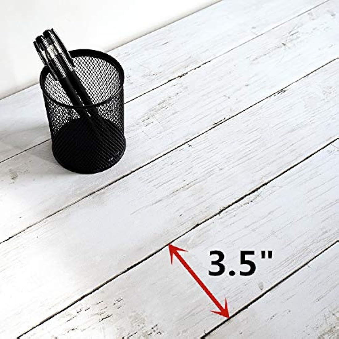 Papel pintado de madera blanca