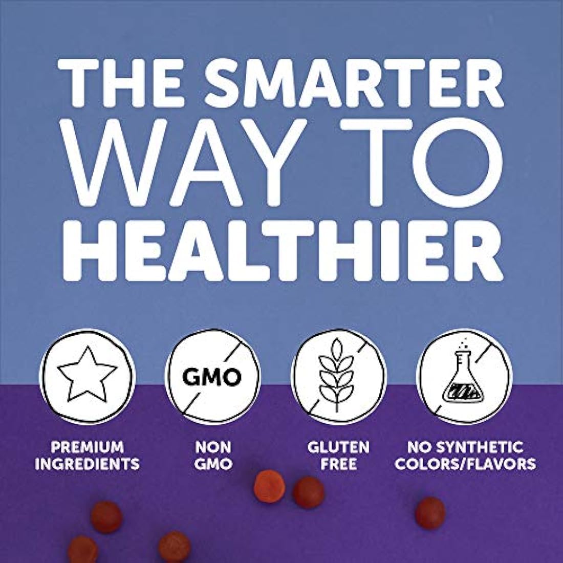 Vitaminas diarias SmartyPants unidades 90 para niños