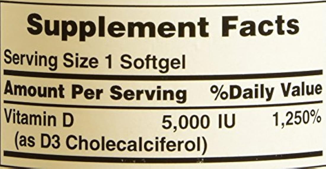 Suplemento con vitamina D3