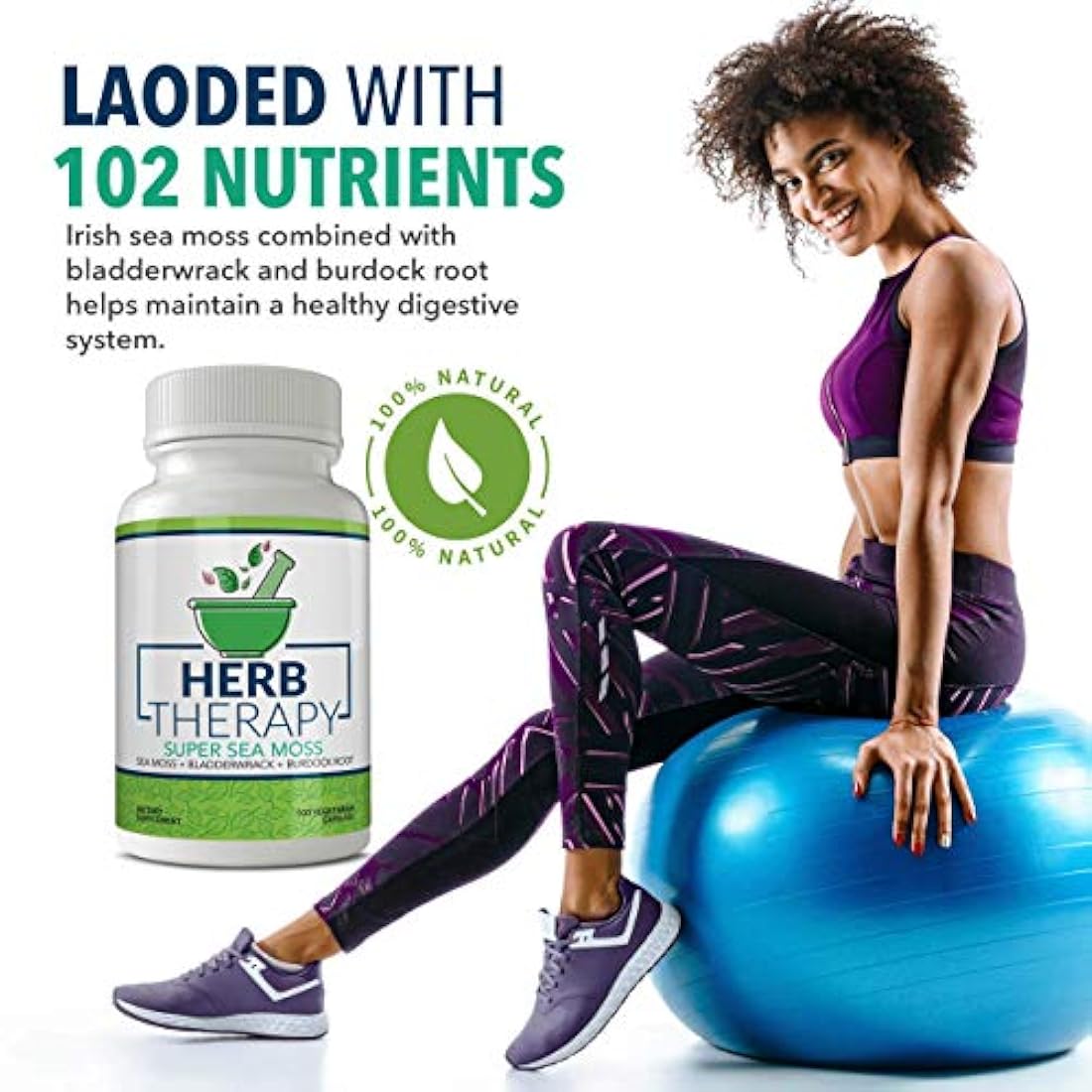 Suplementos alcalinos desintoxicación 100 cápsulas