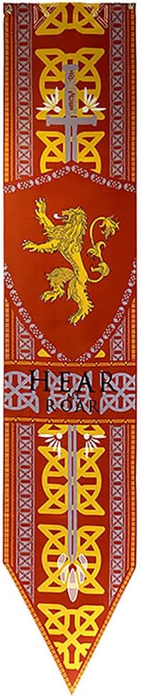 Bandera Juego de Tronos Lannister 167X33CM