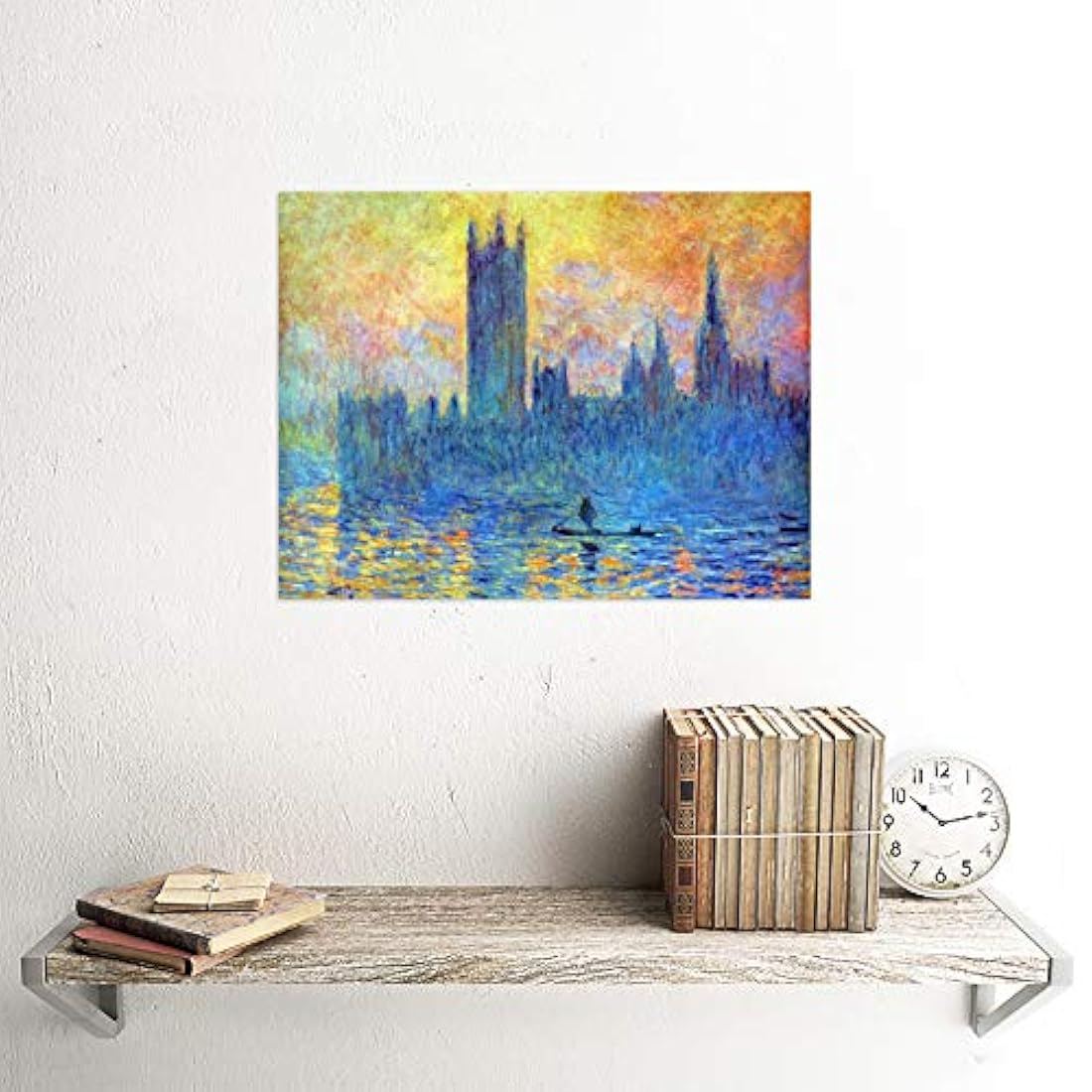 Parlamento de Claude Monet en invierno Old