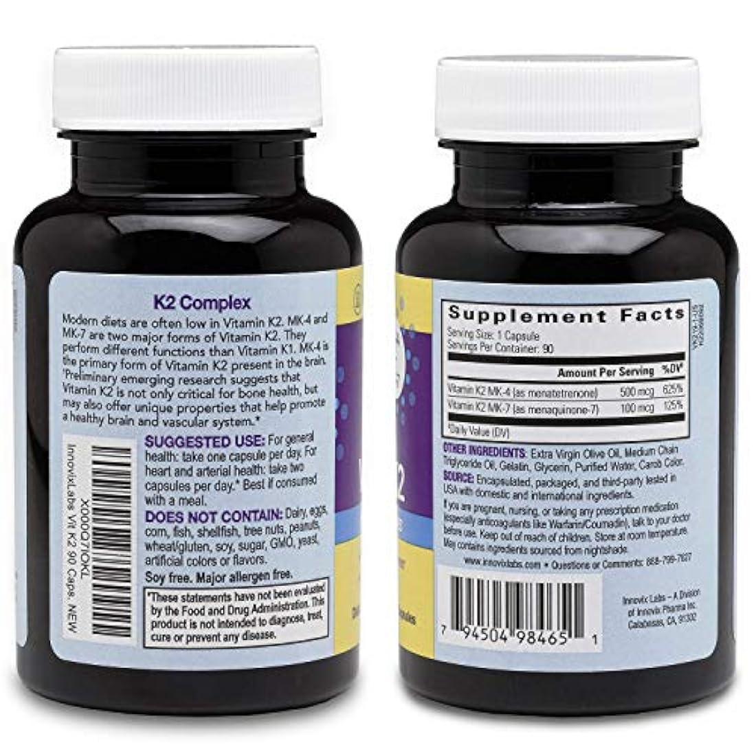 Espectro completo Vitamina K2