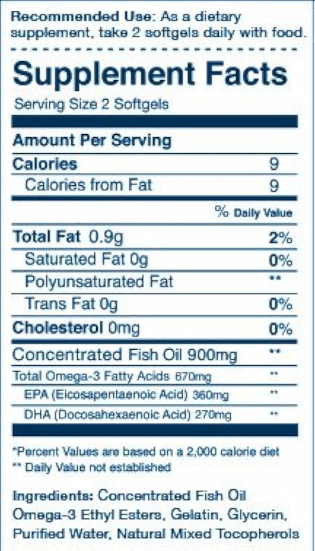 aceite de pescado fácil de tragar