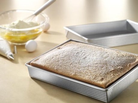 Molde para tortas de acero aluminizado de USA Pan, Acero