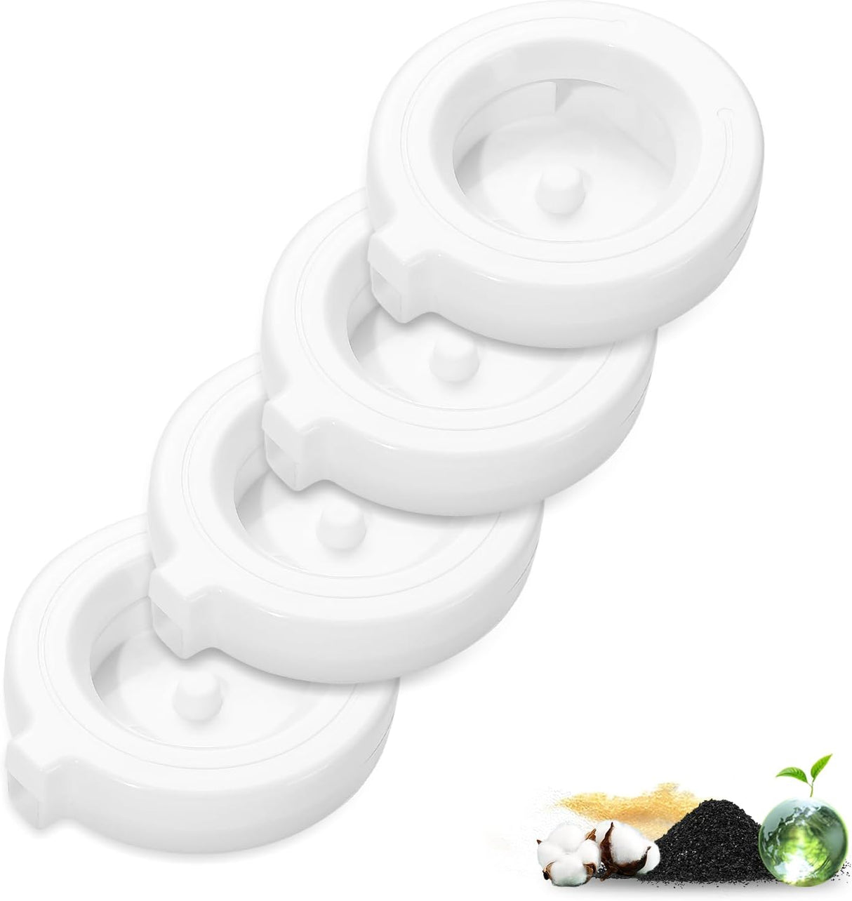 Filtros para dispensador de agua para perros, 4 Pcs, 3L/8L