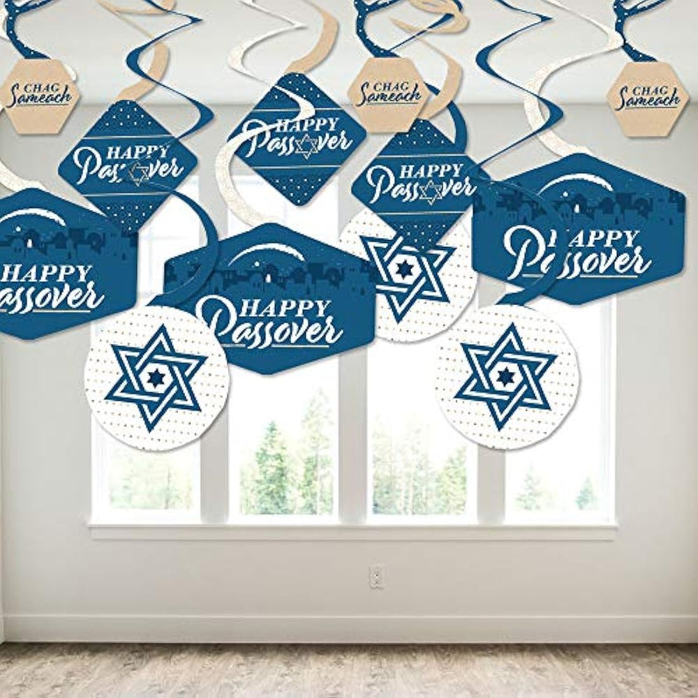 Decoración para fiesta judía – Juego de 40