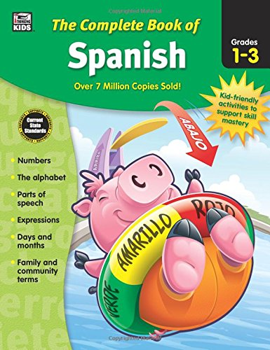 El libro completo de español, grados 1 a 3