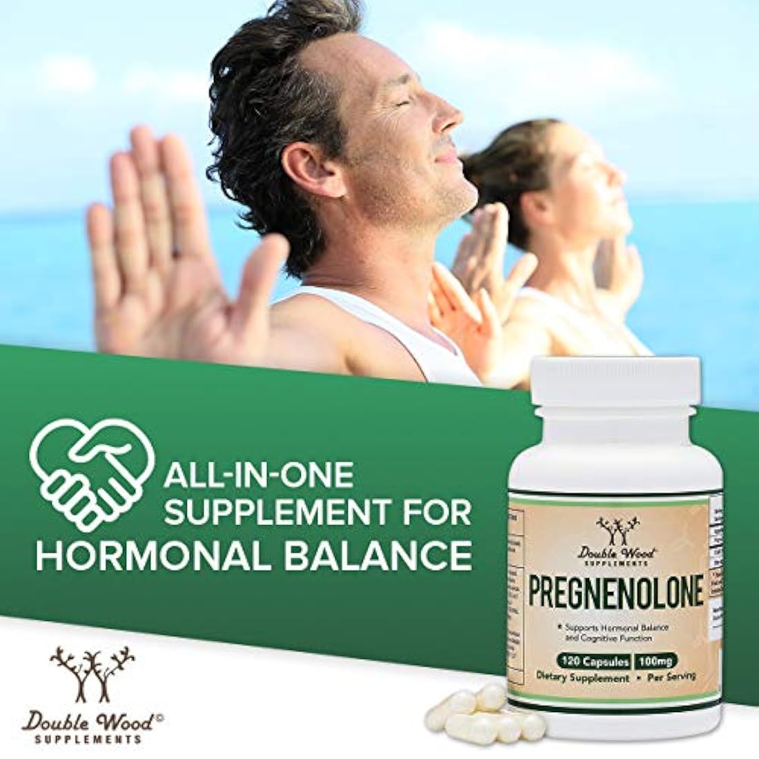 Pregnenolona - Terceros probados - 120 Cápsulas