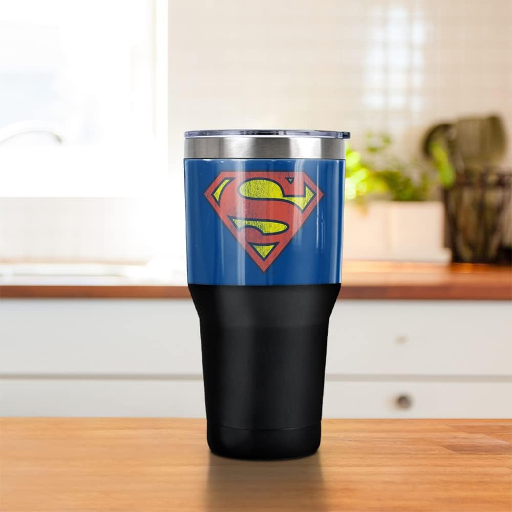 Taza Térmica LOGOVISION DC Superman 30 oz con Tapa Deslizante