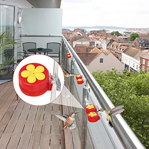 Paquete de 4 comederos de colibrí de plástico HHF-4 PiiSheou