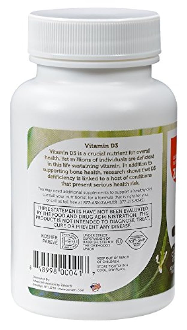 Vitamina D3 suplemento totalmente natural