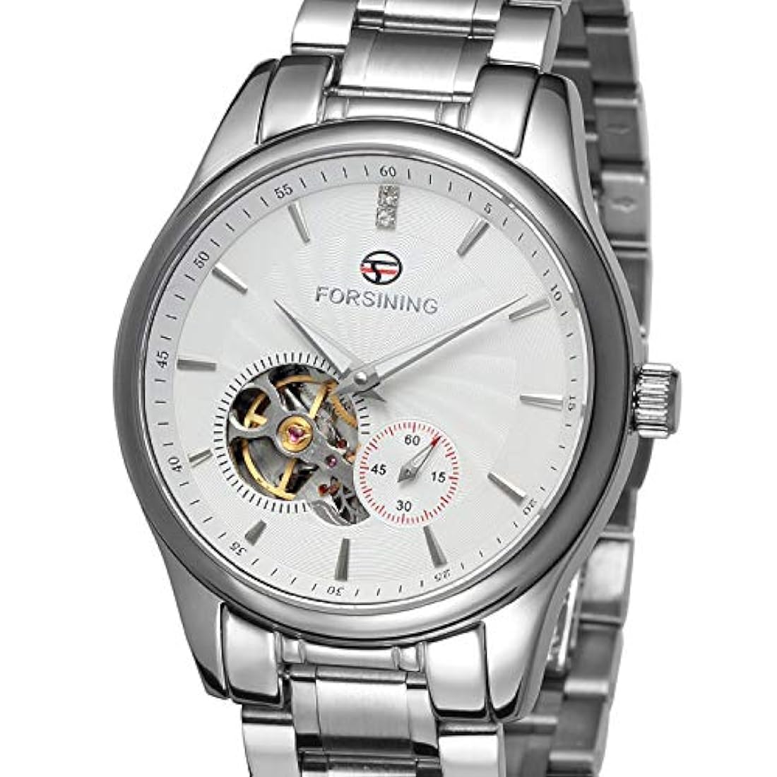 reloj para hombre de acero inoxidable