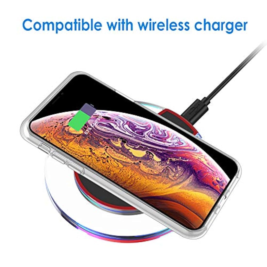 JETech - Carcasa para iPhone X , absorción de golpes, HD