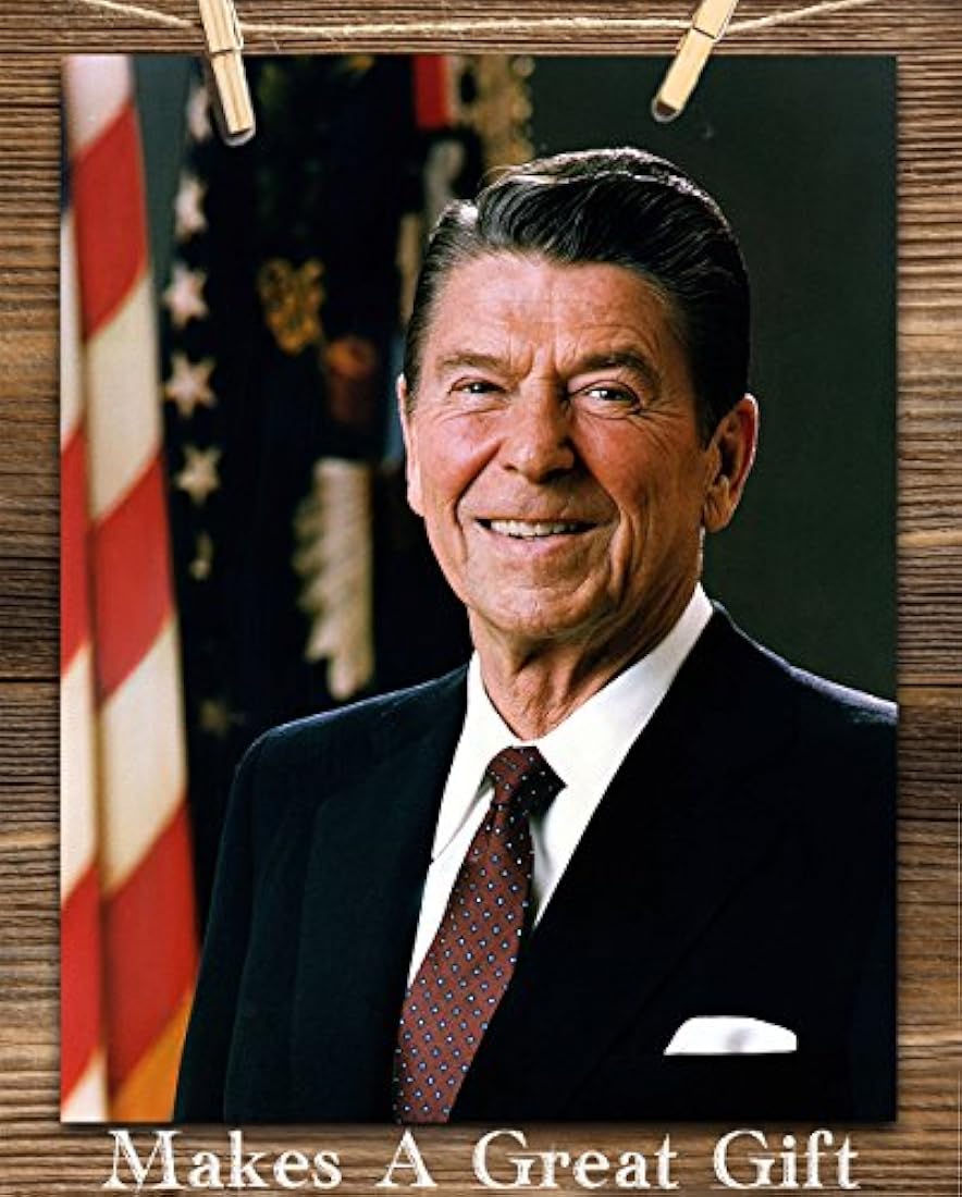 Fotografía oficial del presidente Ronald Reagan -