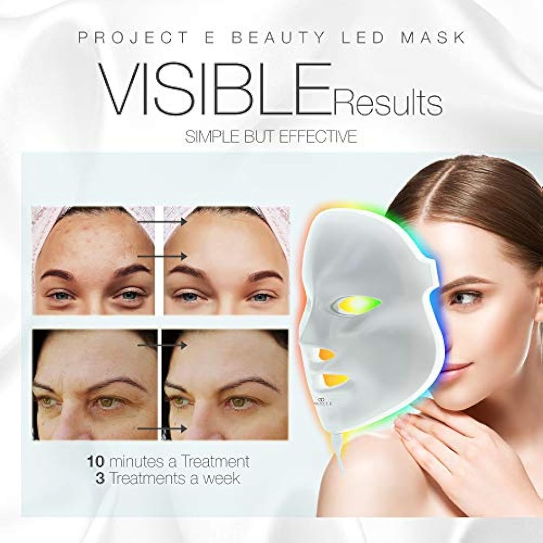 Máscara Project E Beauty de fotón para el rejuvenecimiento