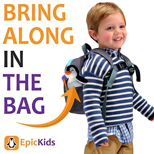 Pinguino de peluche para bebés y niños