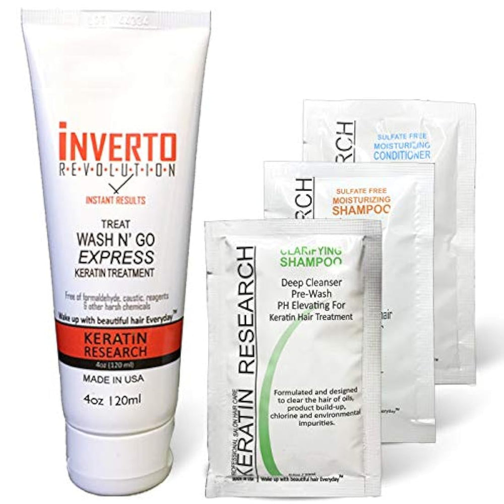 Tratamiento para cabello con keratina, sin formaldehído 4oz