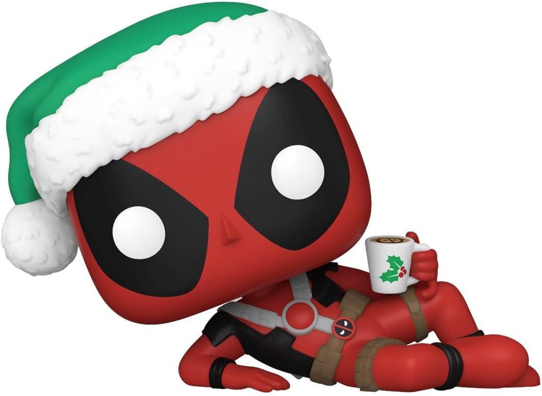 Muñeco Funko Pop! Marvel: Holiday - Deadpool Festivo