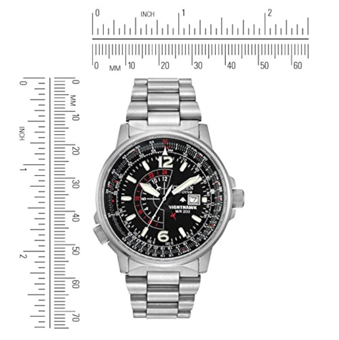 Citizen Watches BJ7000-52E Eco-Drive Nighthawk Reloj