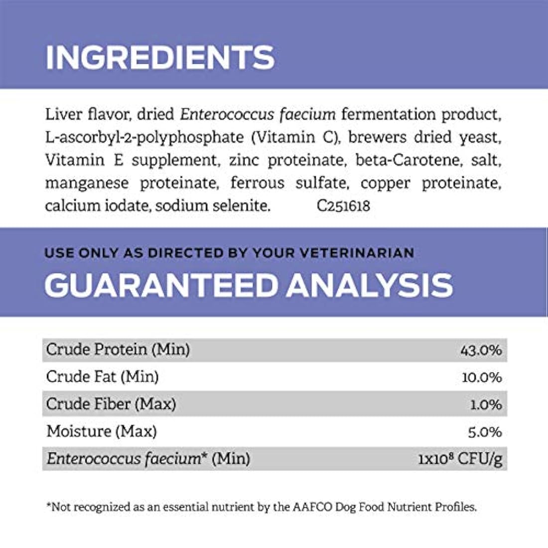 Plan Dietas veterinarias Suplemento de probióticos p