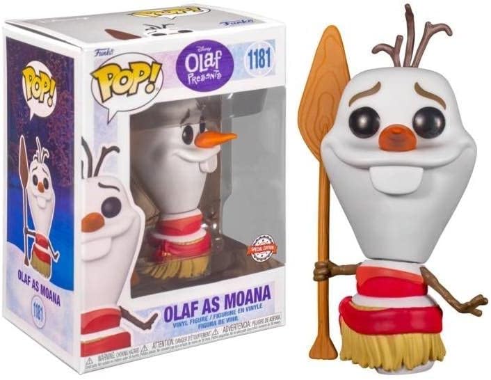Funko POP Disney: Olaf como Moana, Exclusivo Amazon, 61824