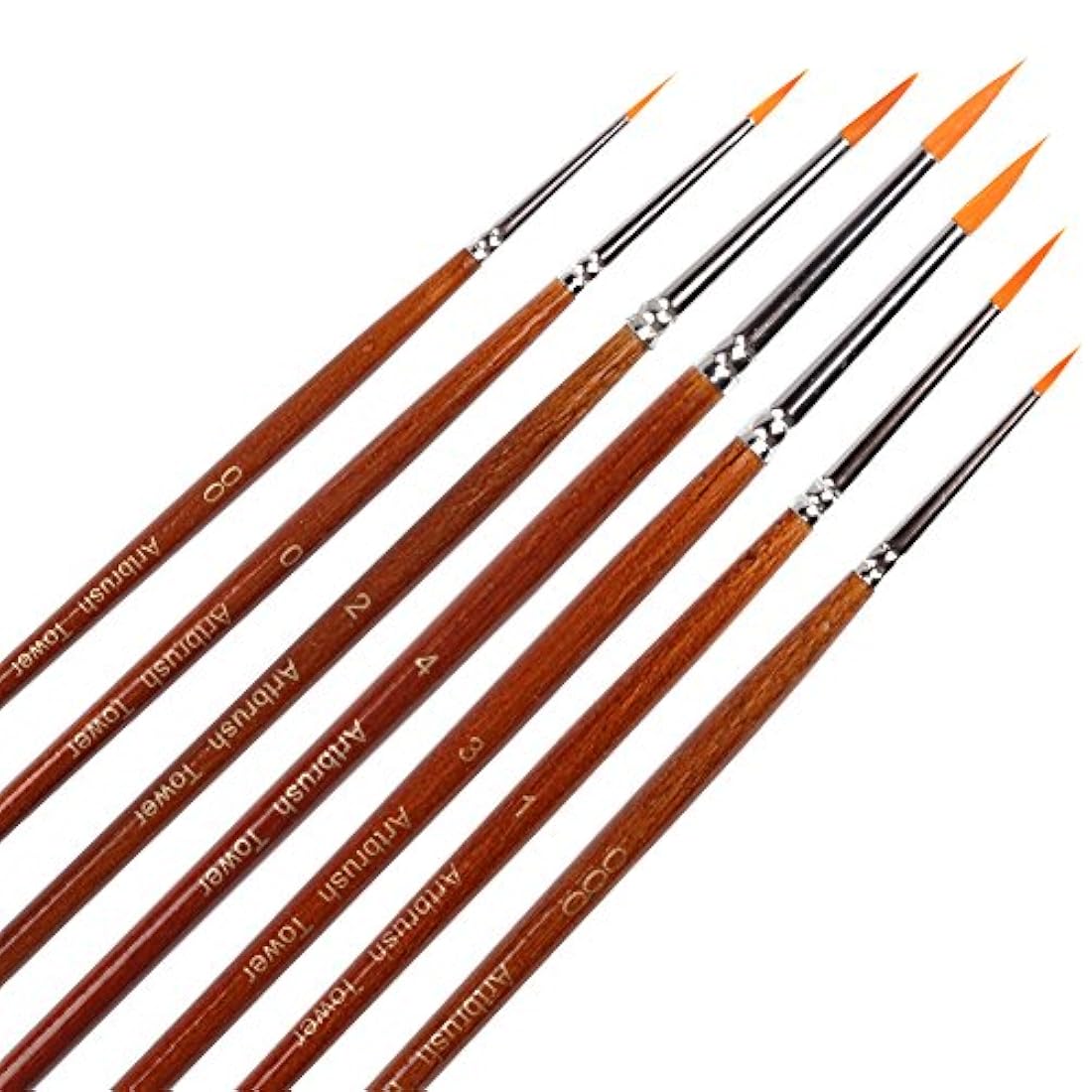 Juego de brochas para pintura cuadro Detalles