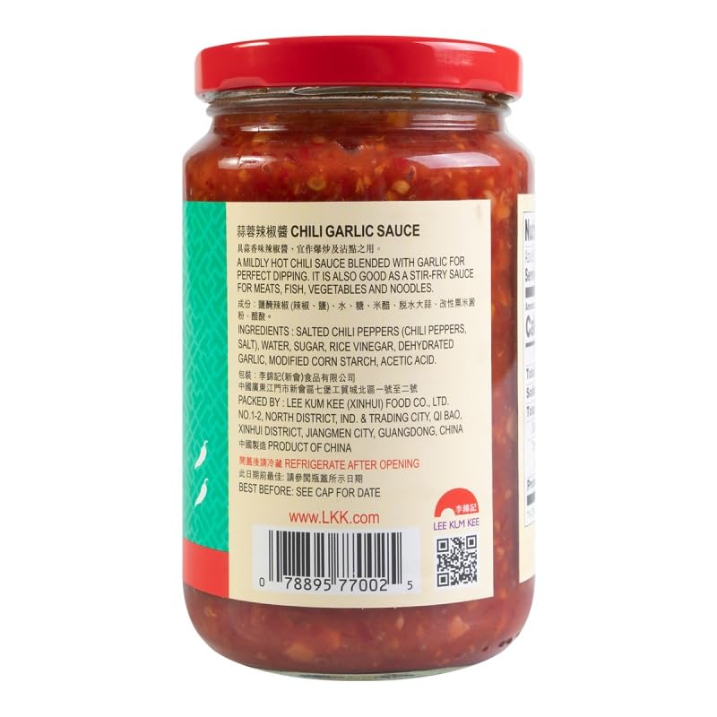 Salsa de Ajo y Chile LEE KUM KEE 368 g sabor picante