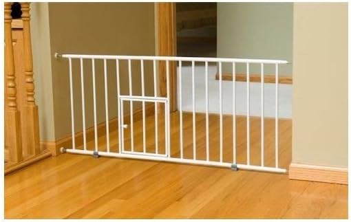 Puerta para mascotas extra ancha : 45 cm alto 45-78 cm ancho