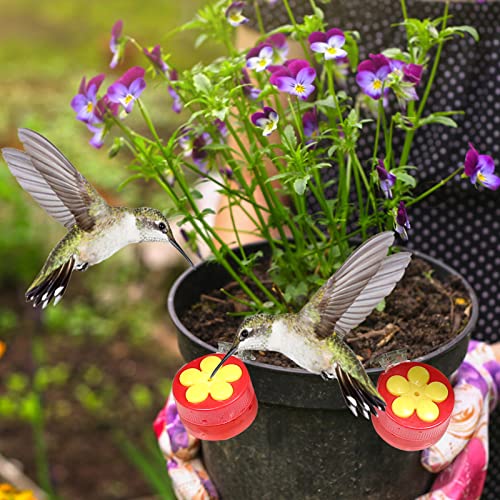 Paquete de 4 comederos de colibrí de plástico HHF-4 PiiSheou