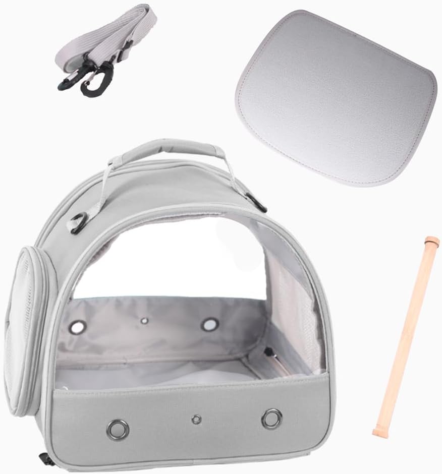 Transportín para Aves, Marca X, Perchero y Ventana Lateral