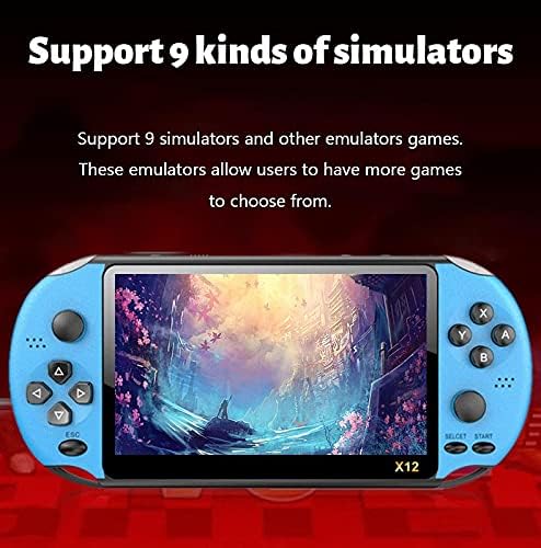 Nueva consola de videojuegos retro CZT de 5.1 pulgadas