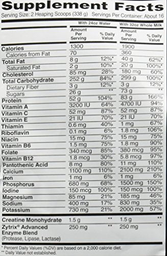 Proteína de vainilla 12 libras