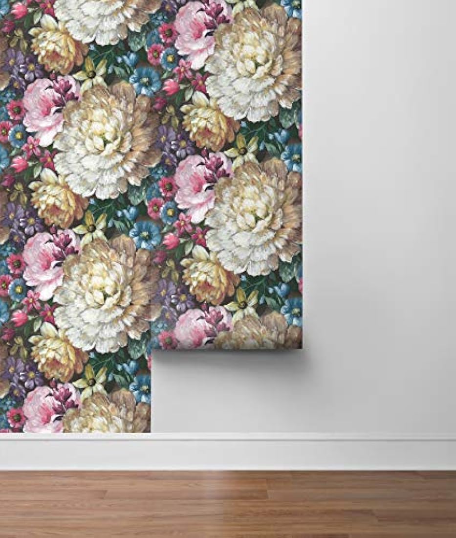 Papel pintado, diseño floral