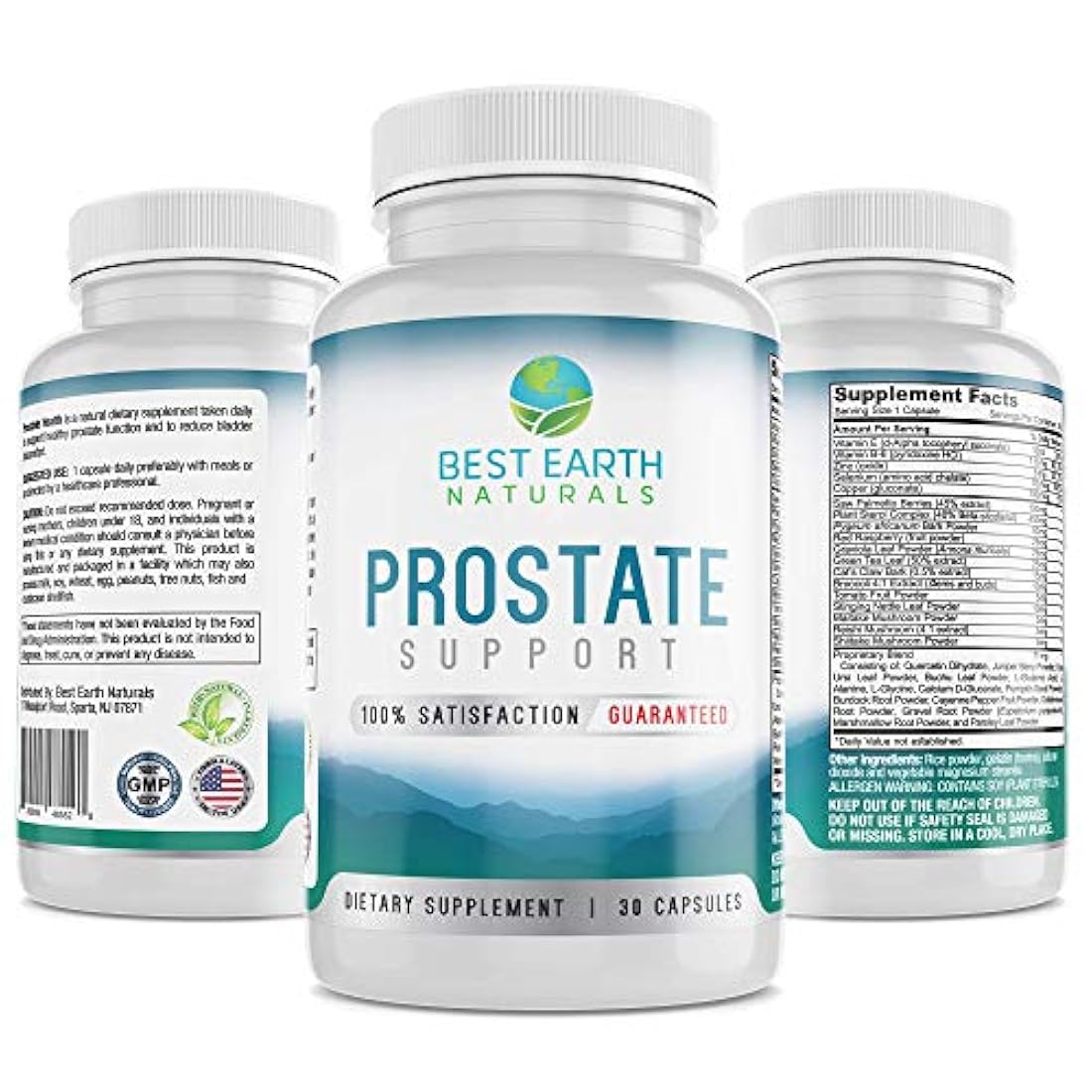 Suplemento de apoyo para la salud de próstata para hombres