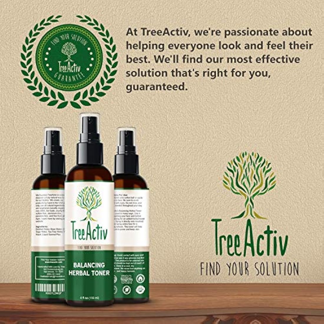 Tóner de equilibrio hidratante facial para la piel