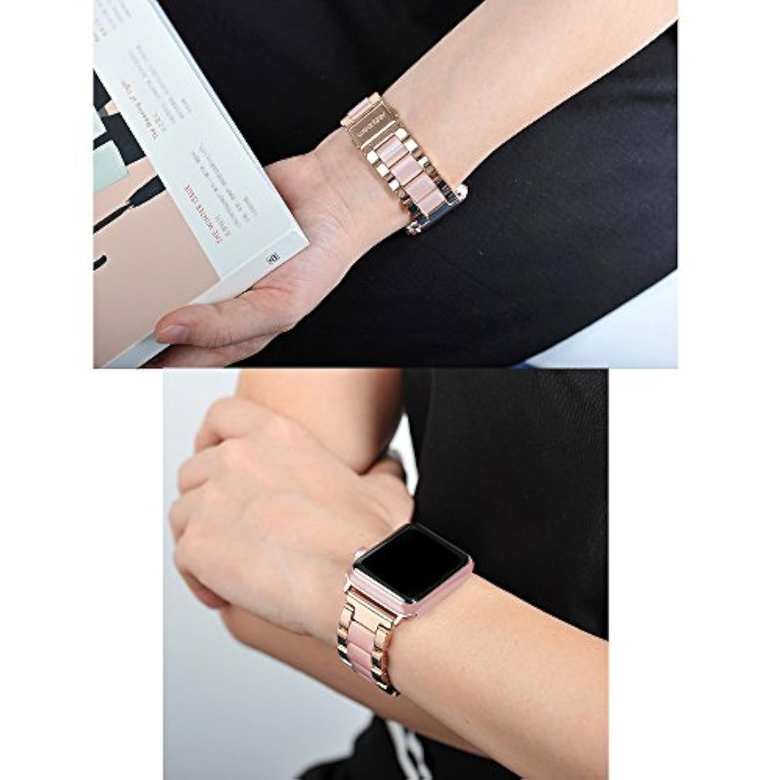 Pulseras de moda Mujeres iWatch Acero inoxidable