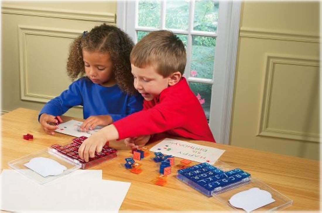 Learning Resources - Sellos de alfabeto en mayúscula