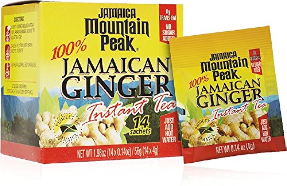 Té de jengibre instantáneo Jamaica Mountain Peak