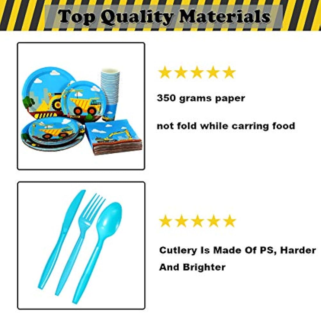 Juego de suministros para fiestas de cumpleaños para niños